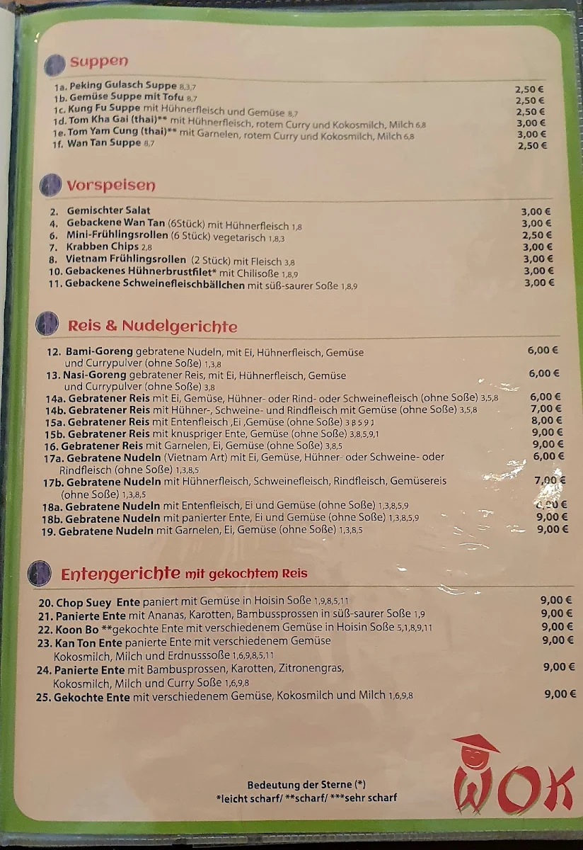 Speisekarte photo 1