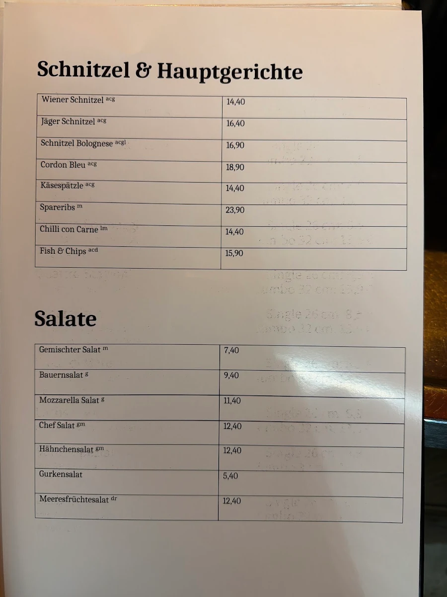 Speisekarte photo 3