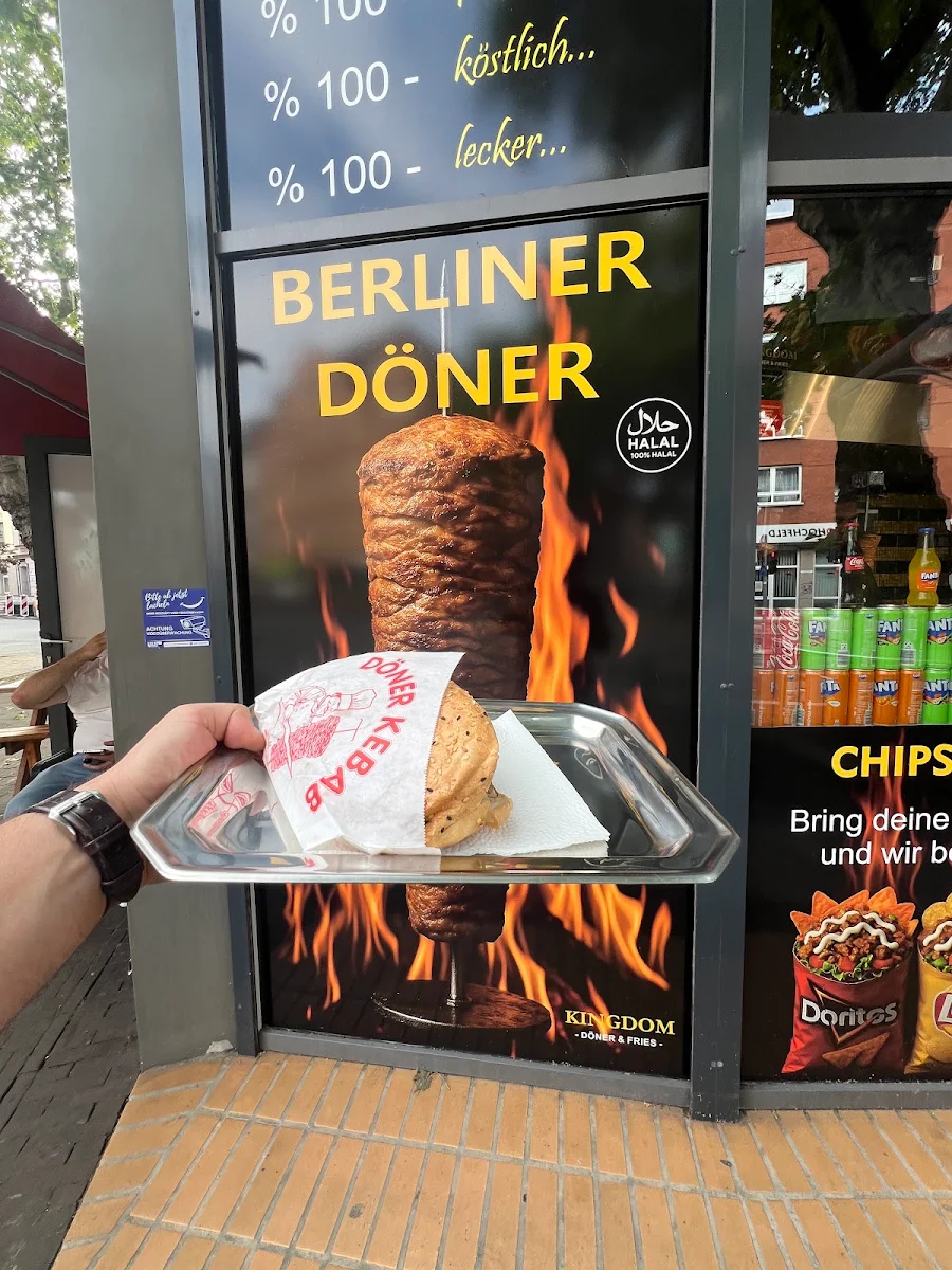 Speisekarte, KINGDOM Döner