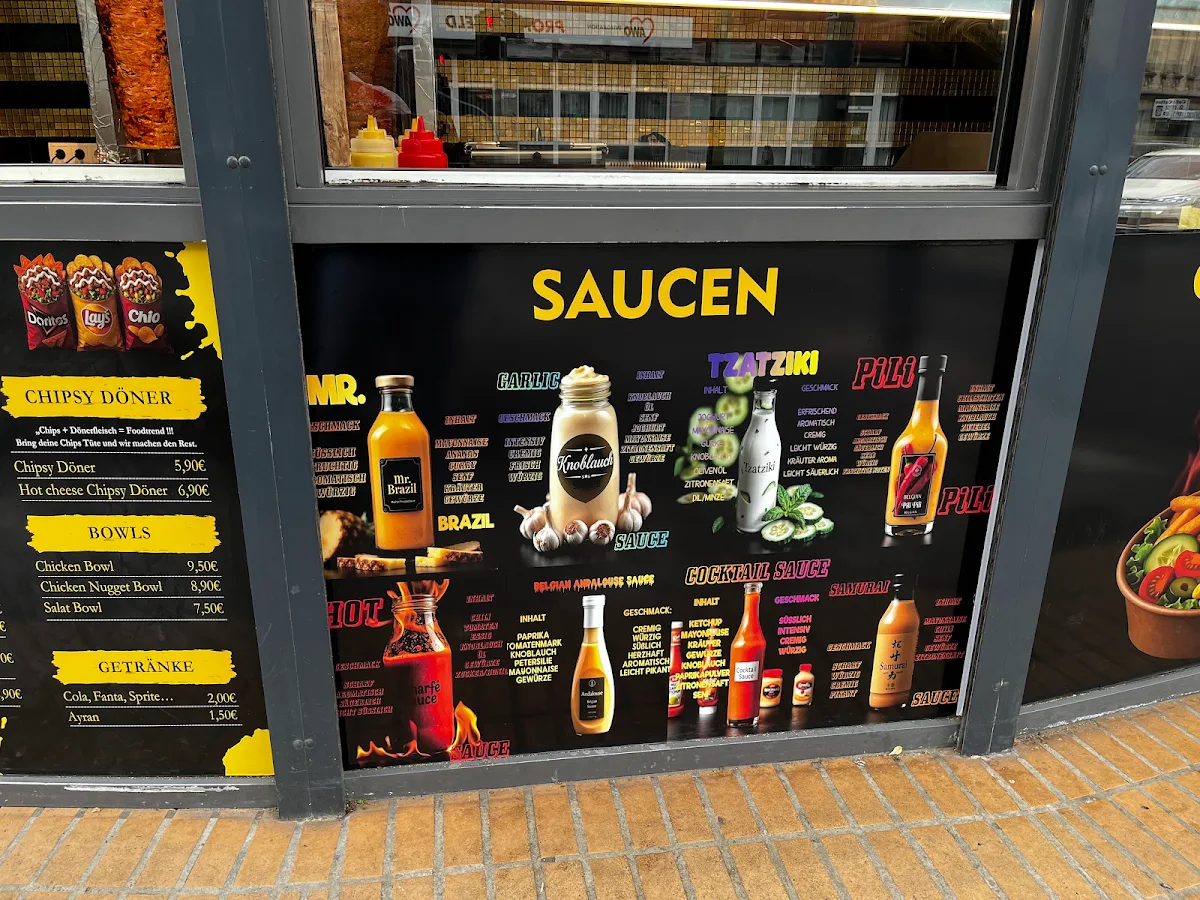 Speisekarte, KINGDOM Döner