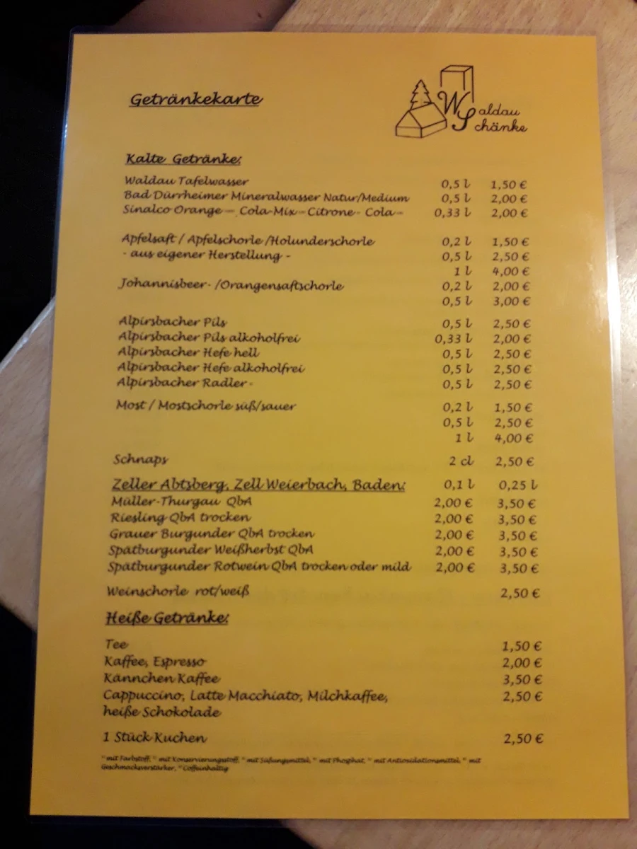 Speisekarte photo 3