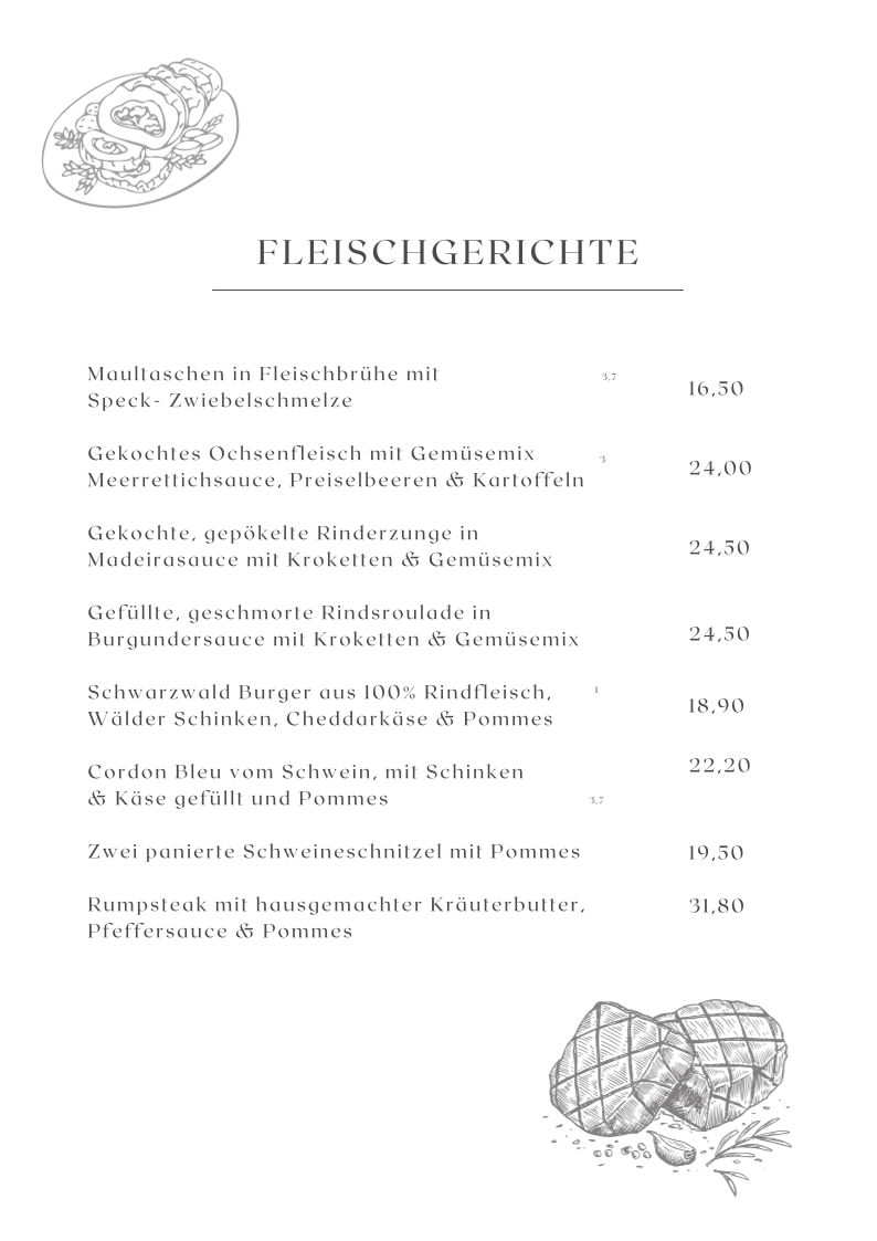 Speisekarte photo 1