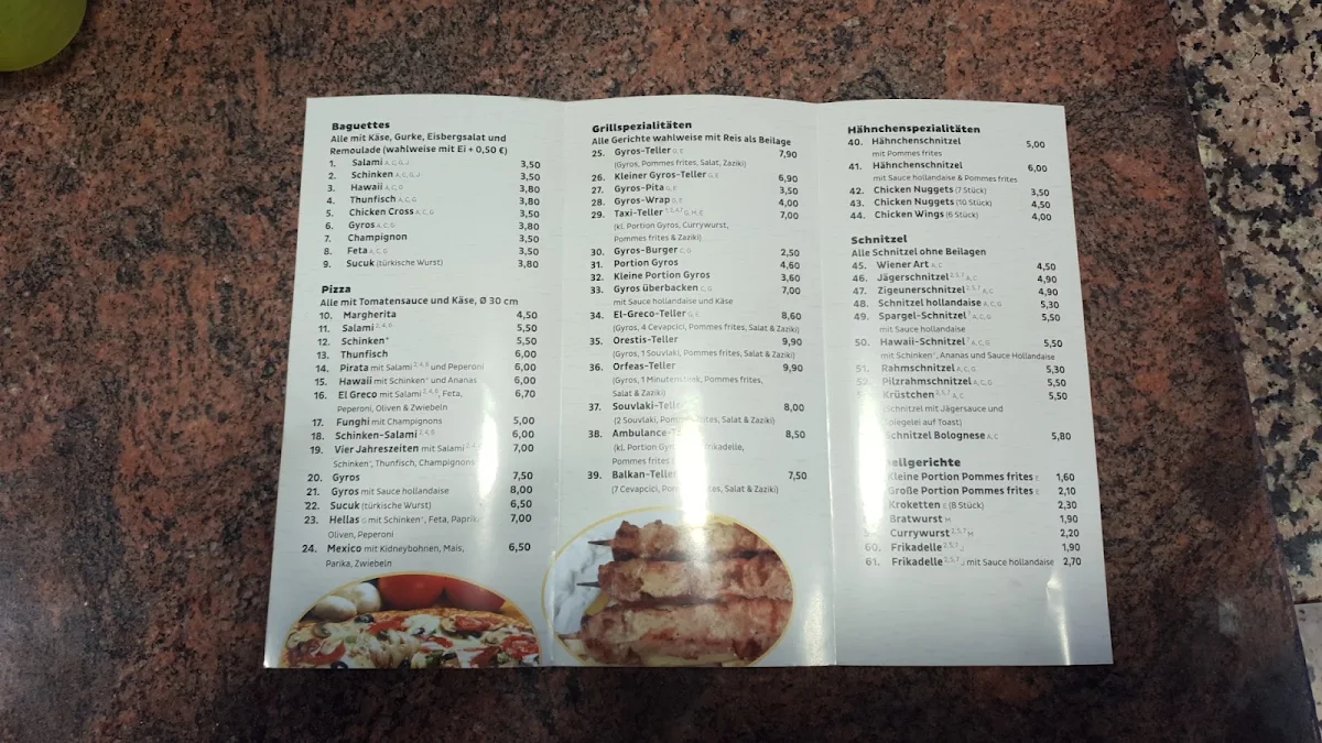 Speisekarte photo 1