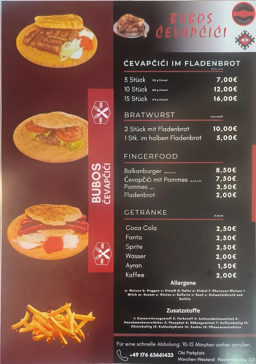 Speisekarte photo 1