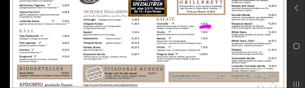 Speisekarte photo 10