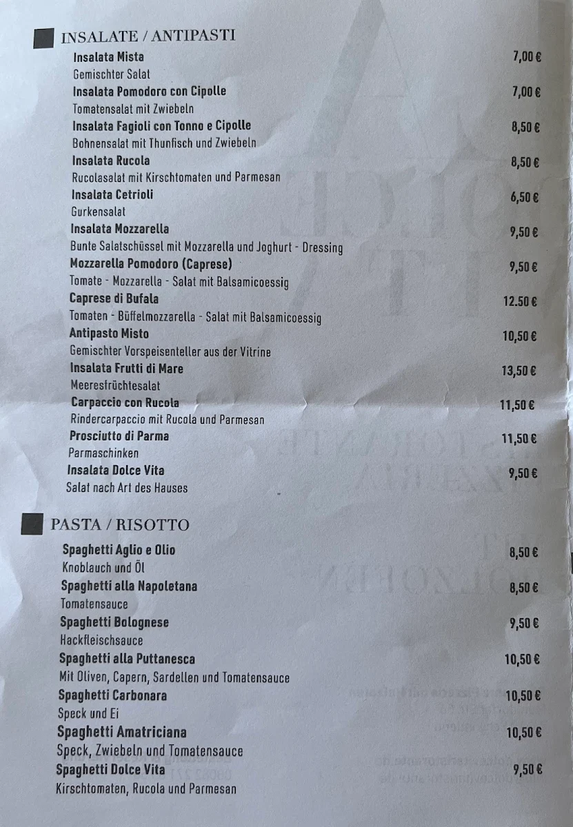 Speisekarte photo 1