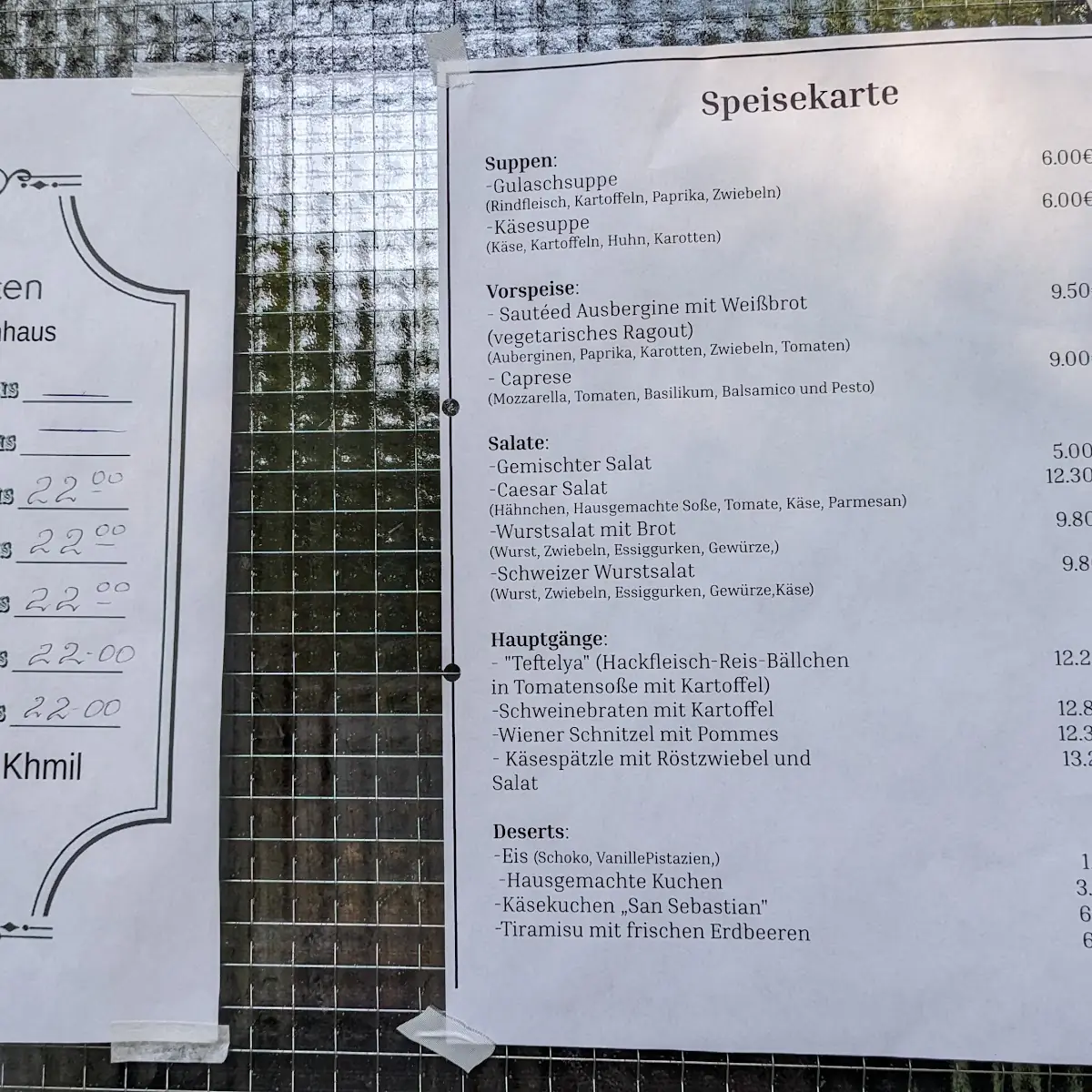 Speisekarte photo 3