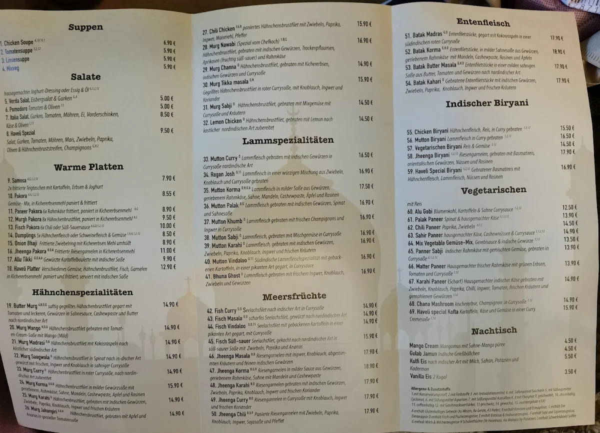 Speisekarte photo 6