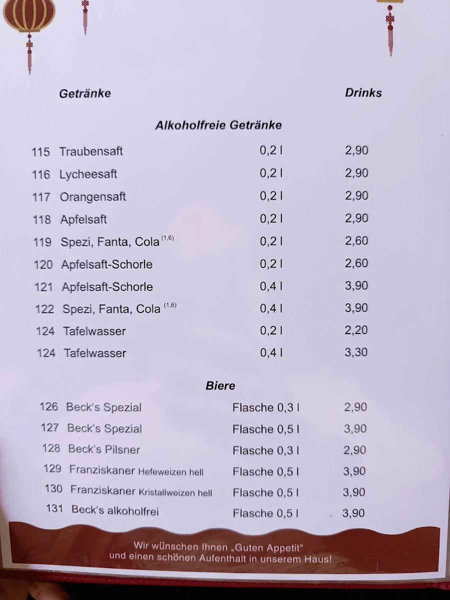 Speisekarte photo 2