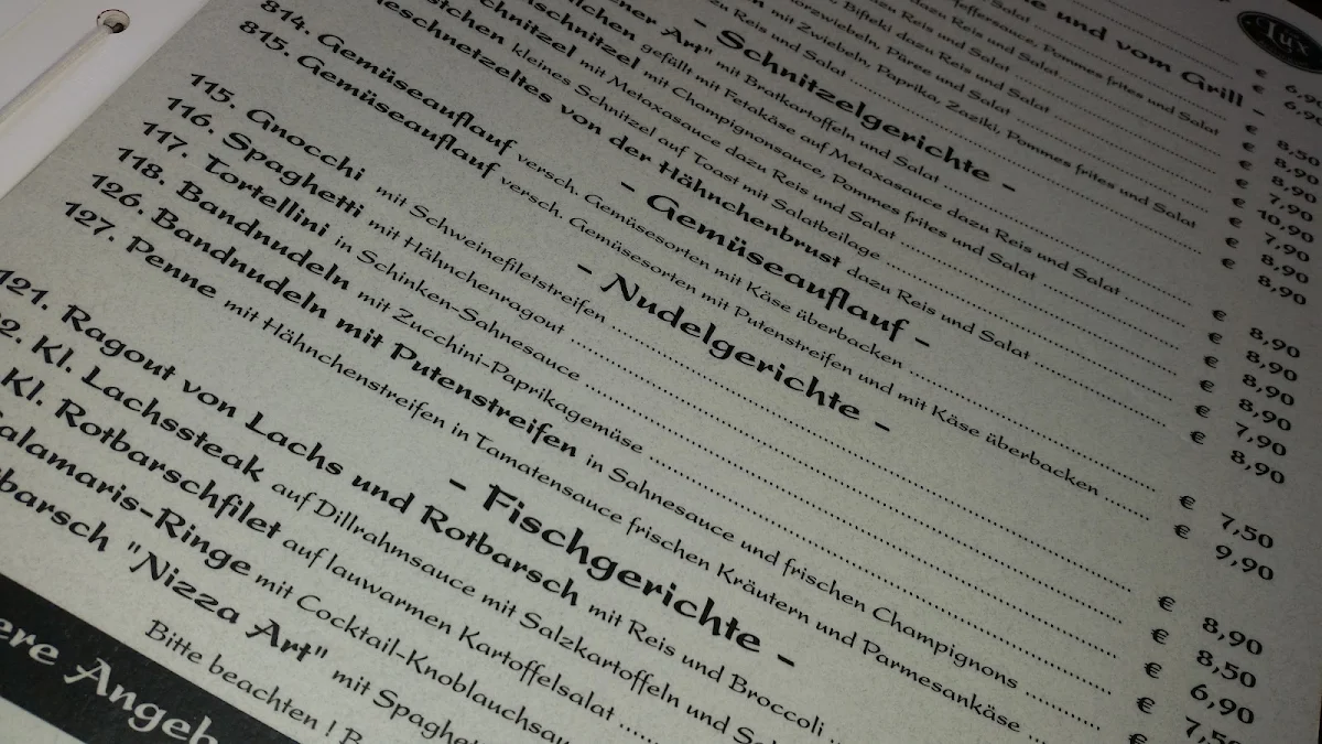 Speisekarte photo 7
