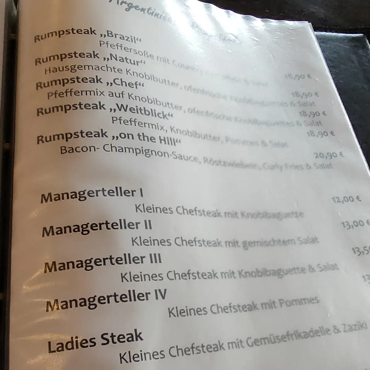 Speisekarte photo 4