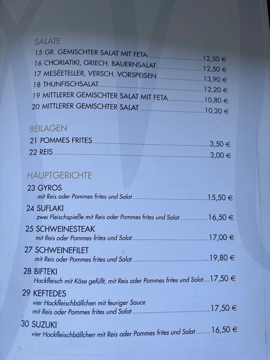 Speisekarte photo 3