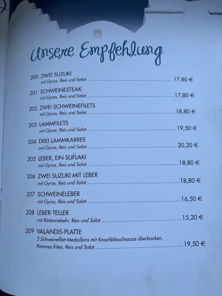 Speisekarte photo 4