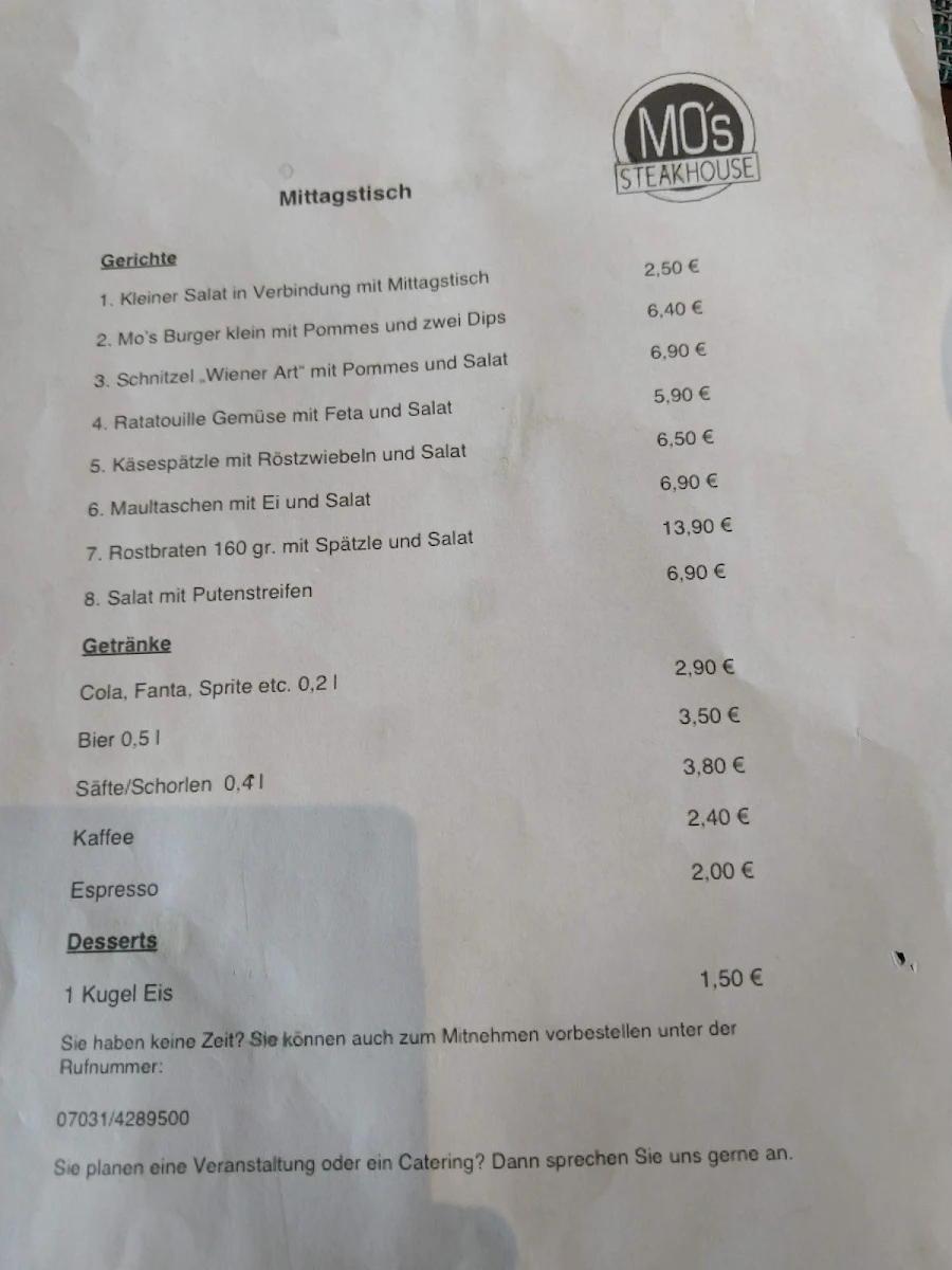 Speisekarte photo 6