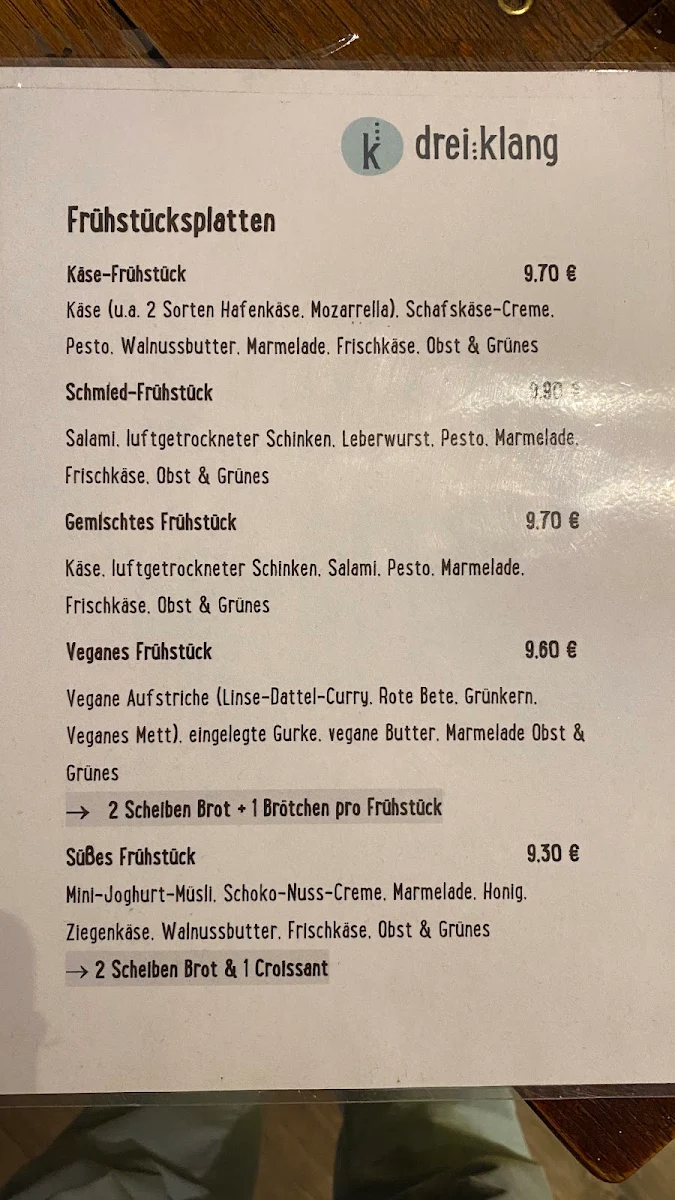 Speisekarte photo 3