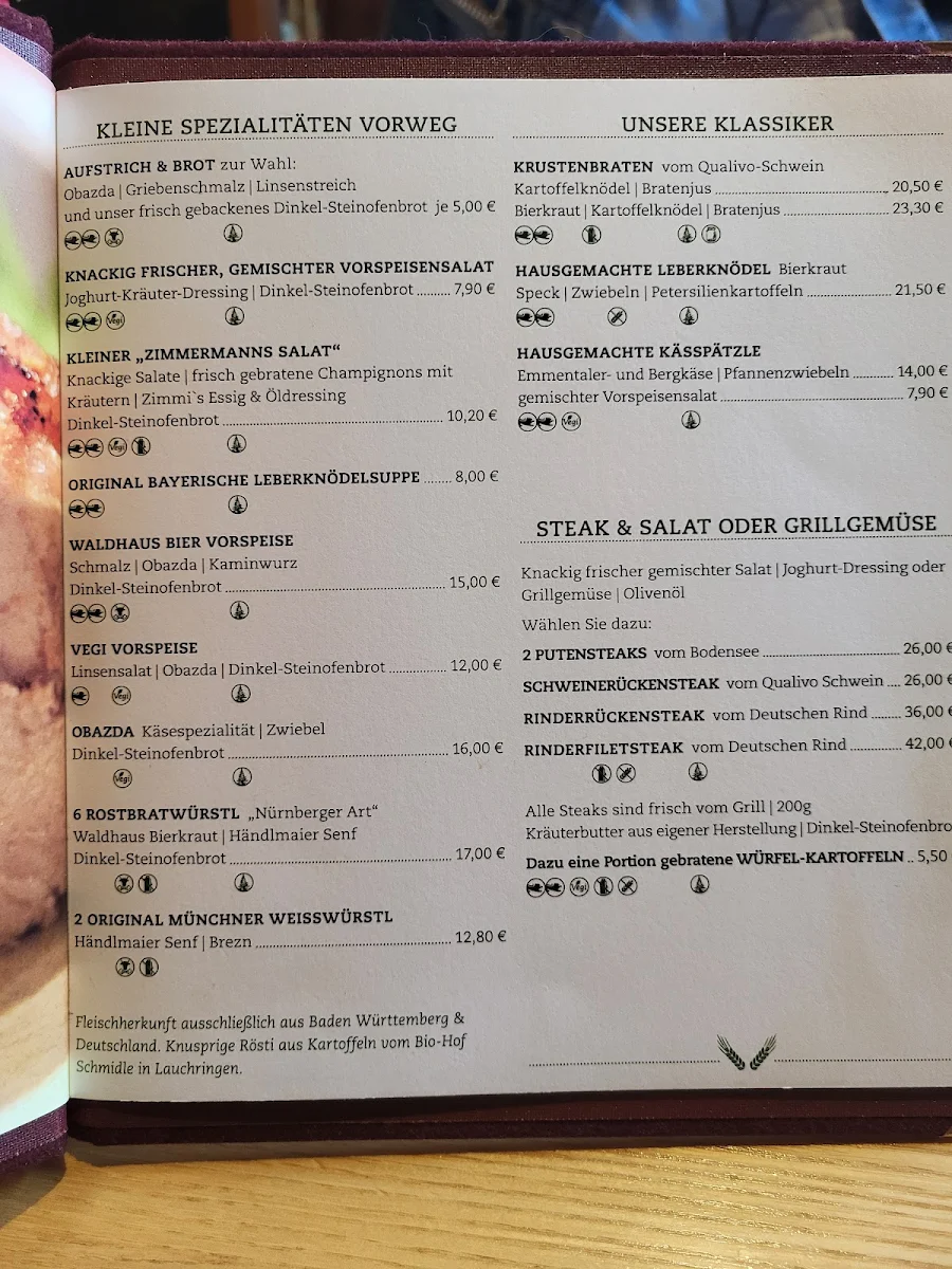 Speisekarte photo 2
