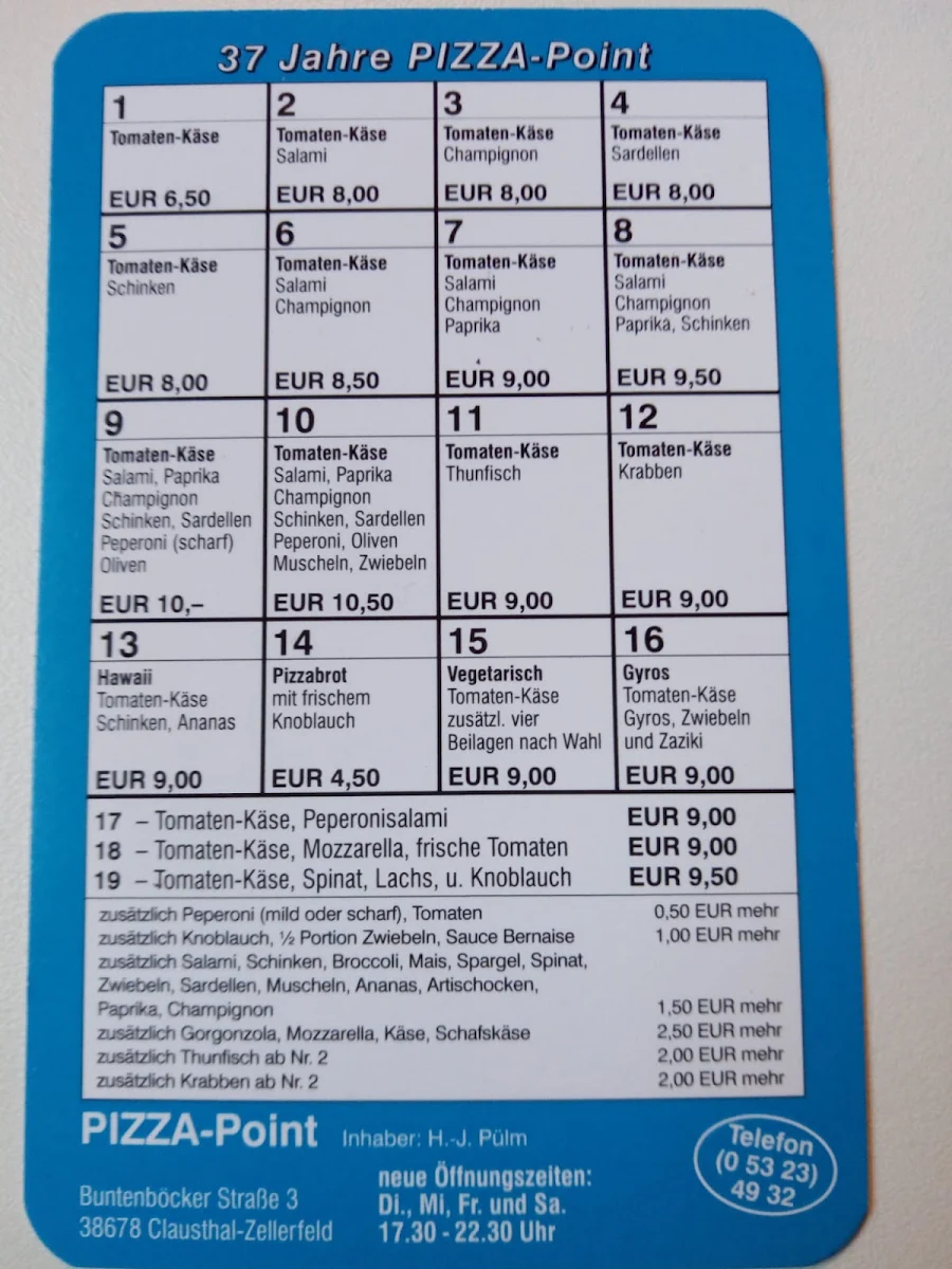 Speisekarte photo 3