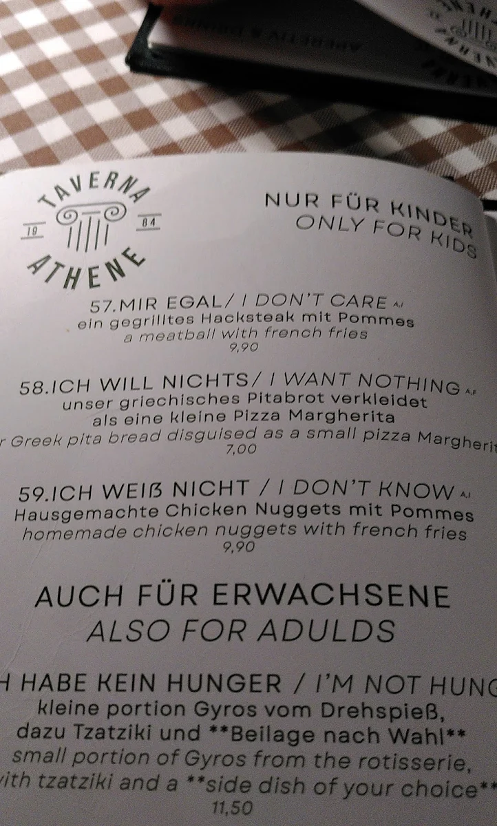 Speisekarte photo 5