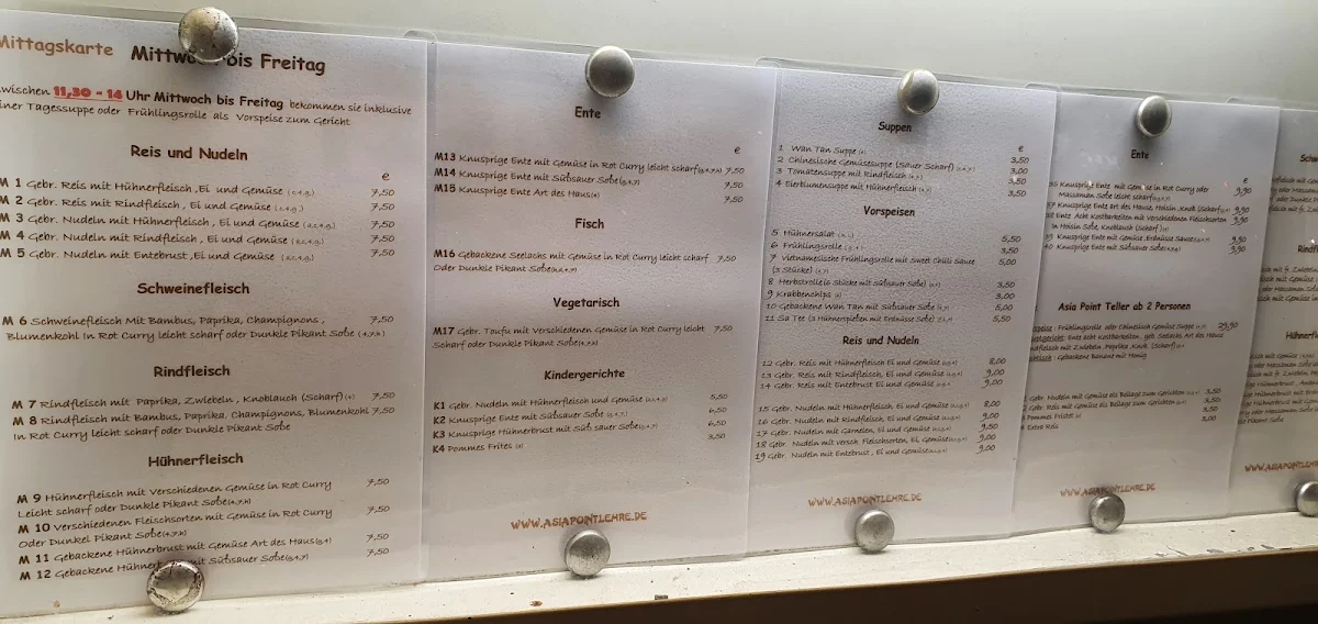 Speisekarte photo 3