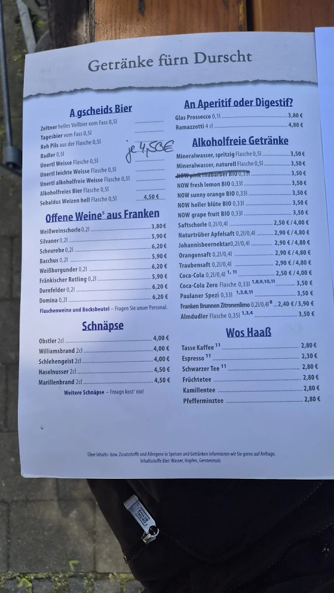 Speisekarte photo 1