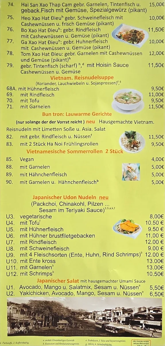 Speisekarte photo 2