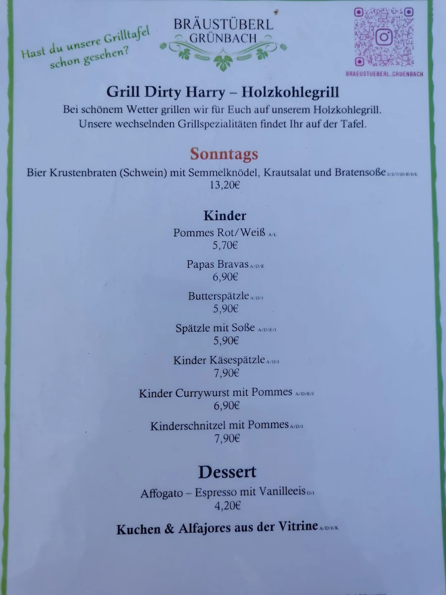 Speisekarte photo 4
