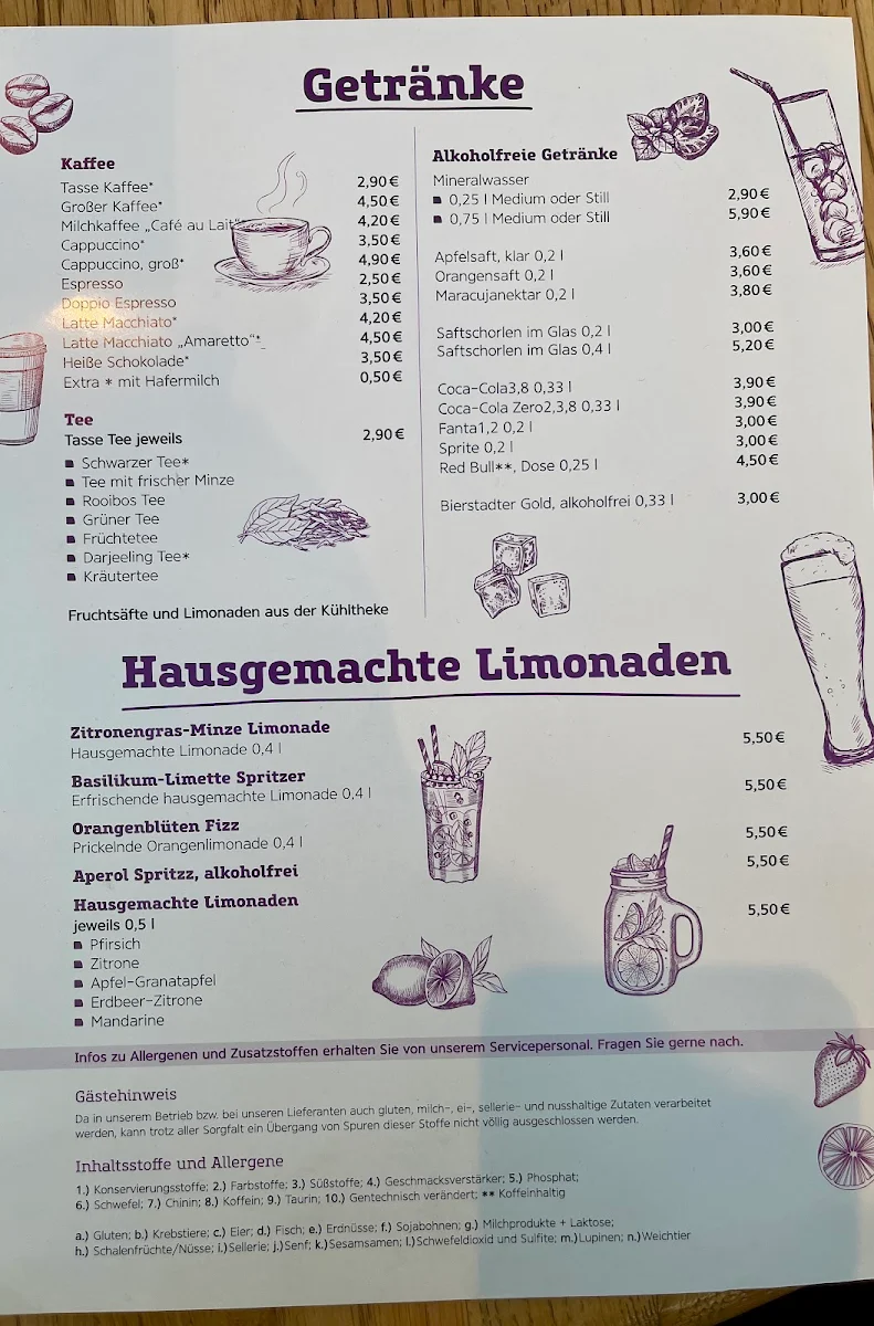 Speisekarte photo 3