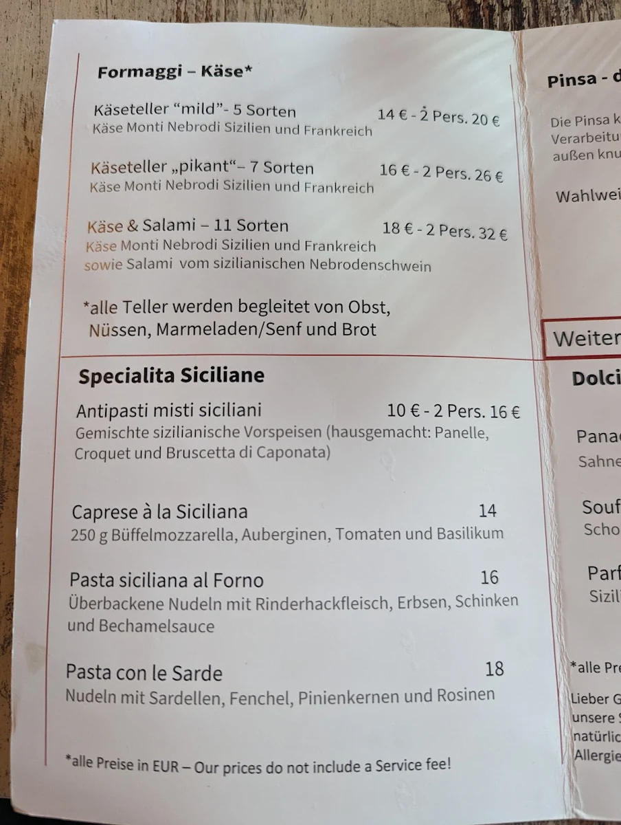 Speisekarte photo 5