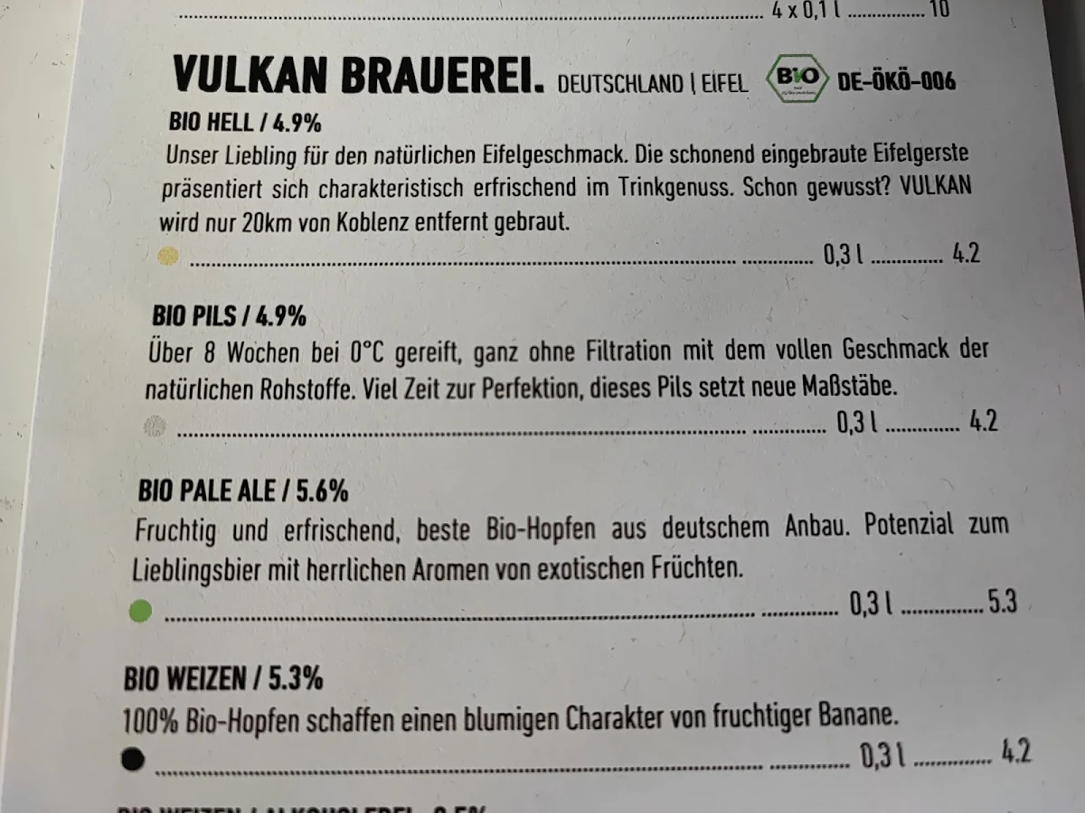 Speisekarte photo 1