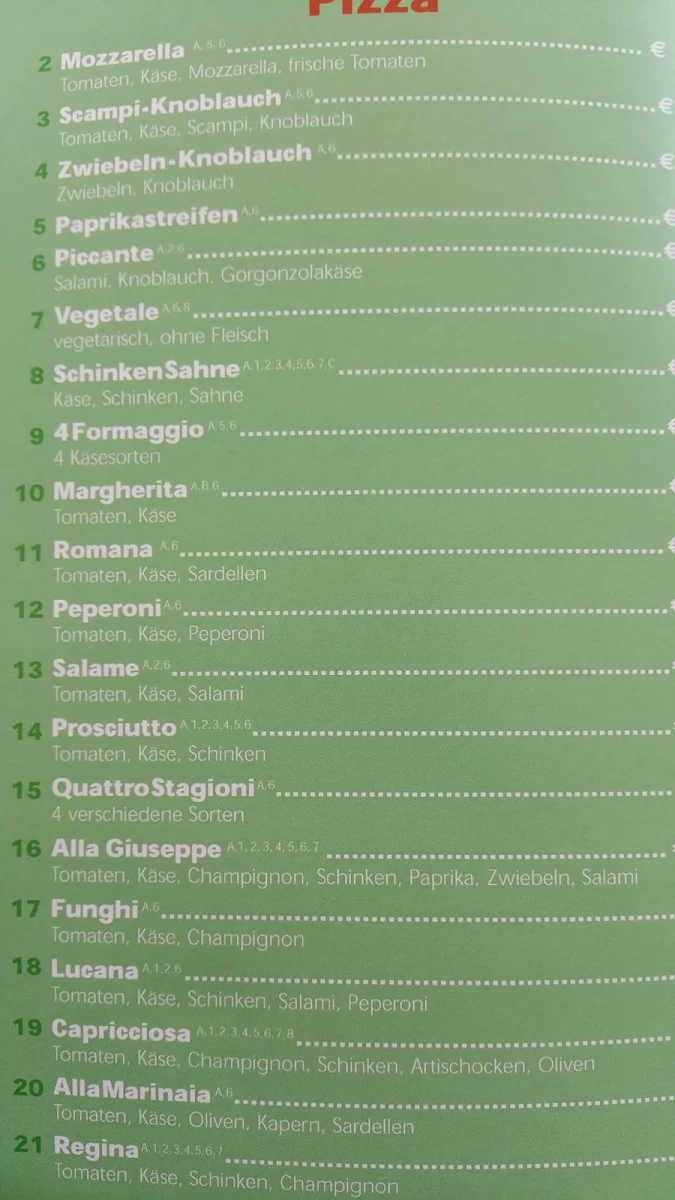 Speisekarte photo 6