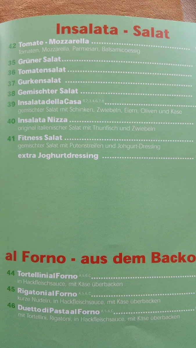 Speisekarte photo 8