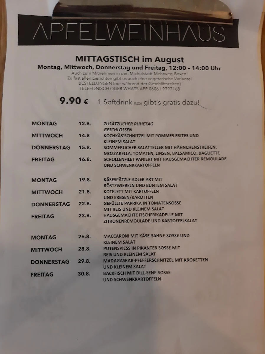 Speisekarte photo 4