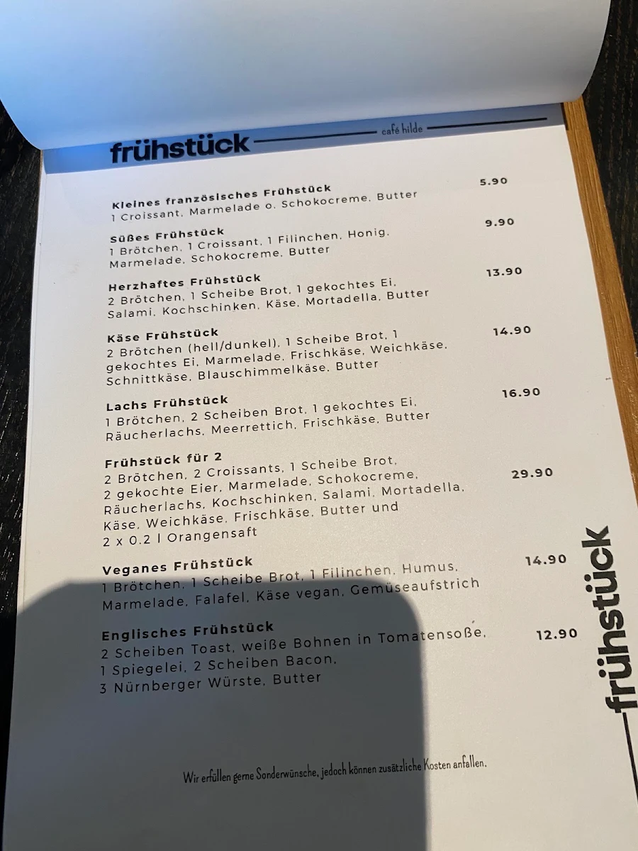 Speisekarte photo 2