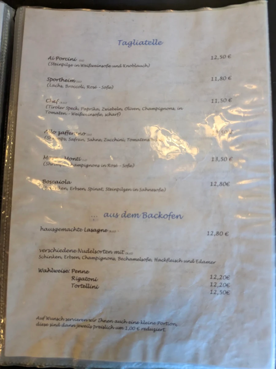 Speisekarte photo 10