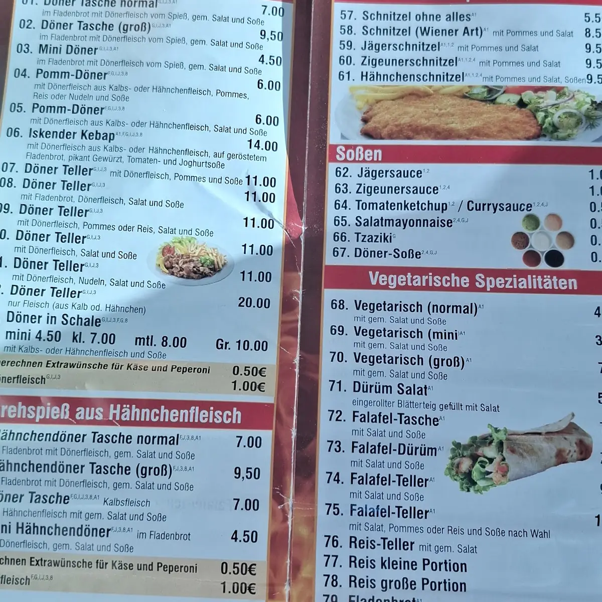 Speisekarte photo 7