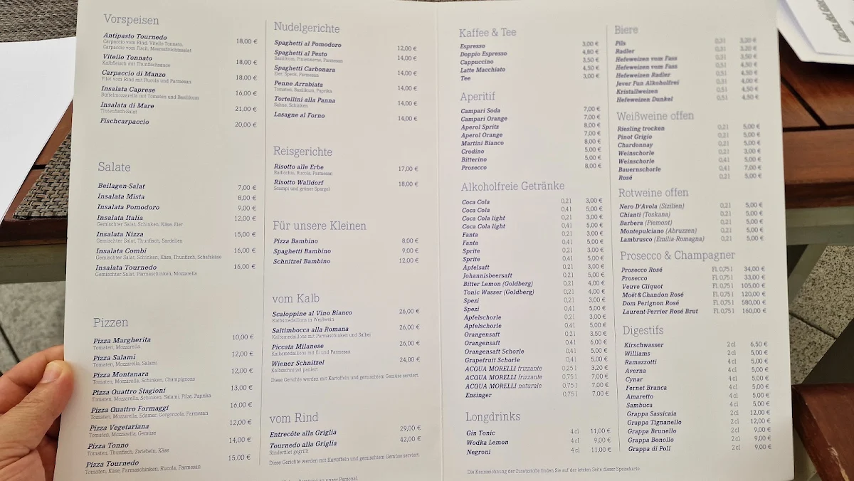 Speisekarte photo 1