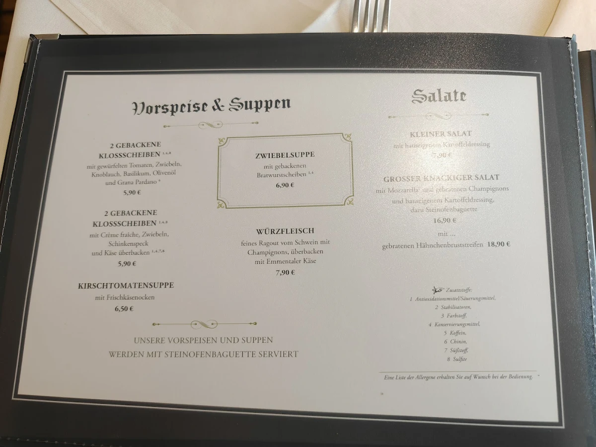 Speisekarte photo 5
