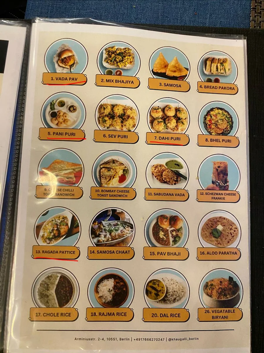 Speisekarte photo 2