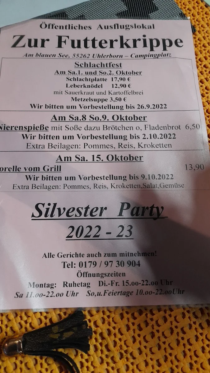 Speisekarte photo 1