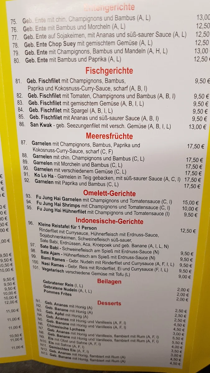 Speisekarte photo 6