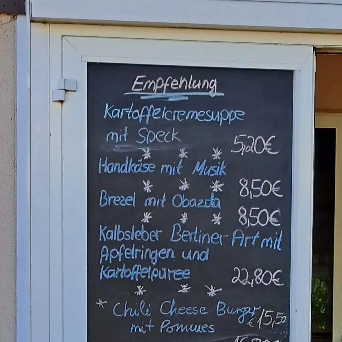 Speisekarte photo 5