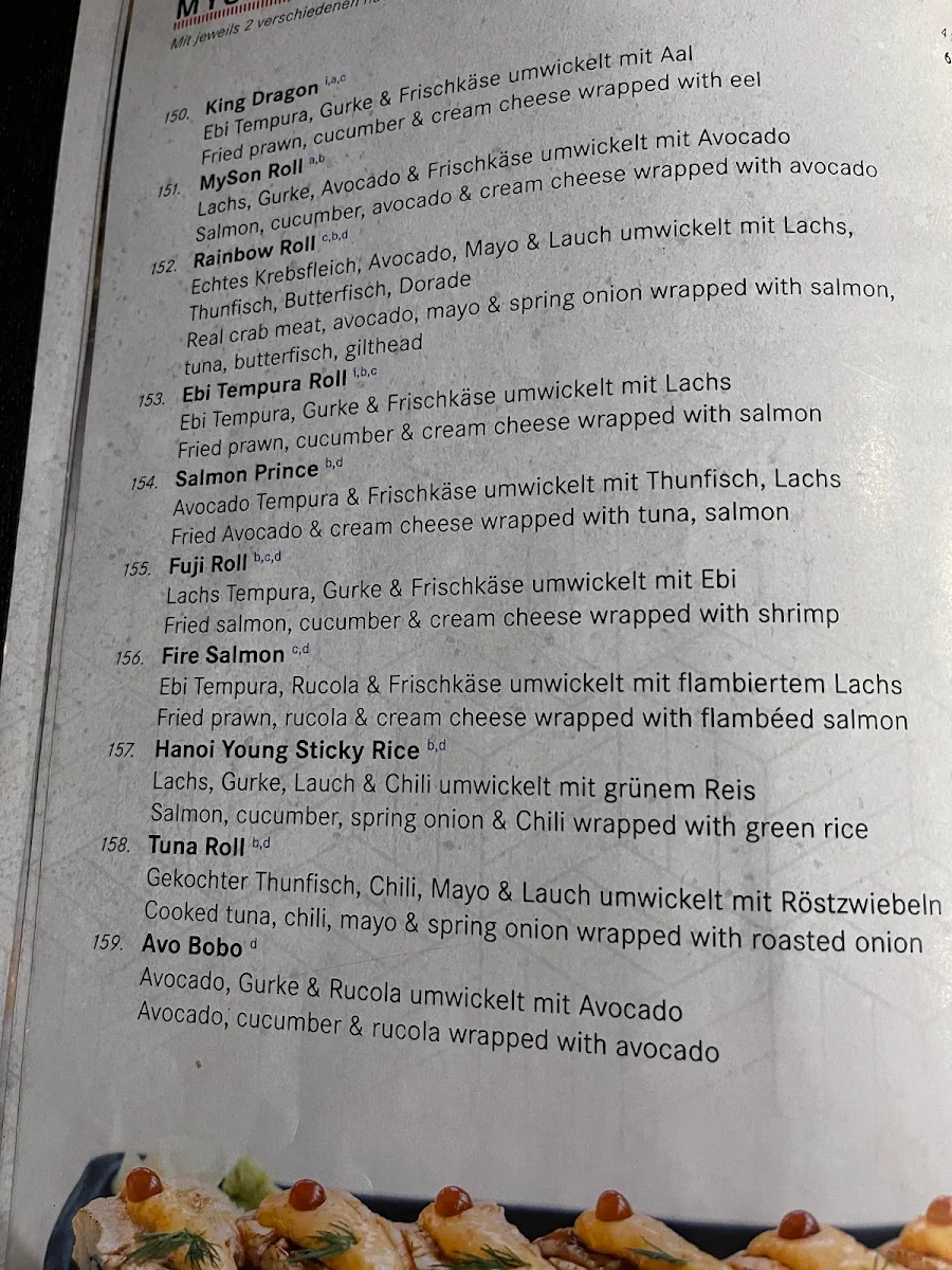 Speisekarte photo 2