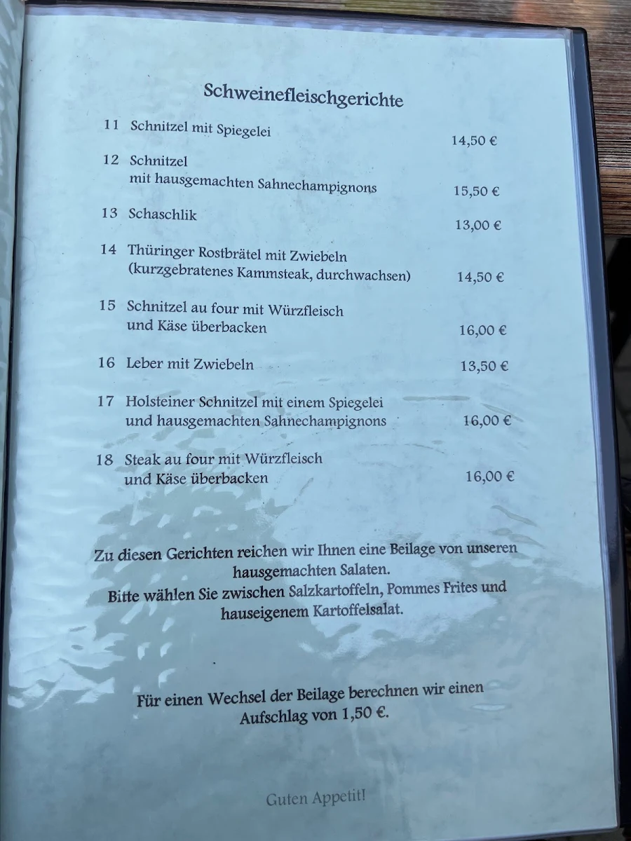 Speisekarte photo 5