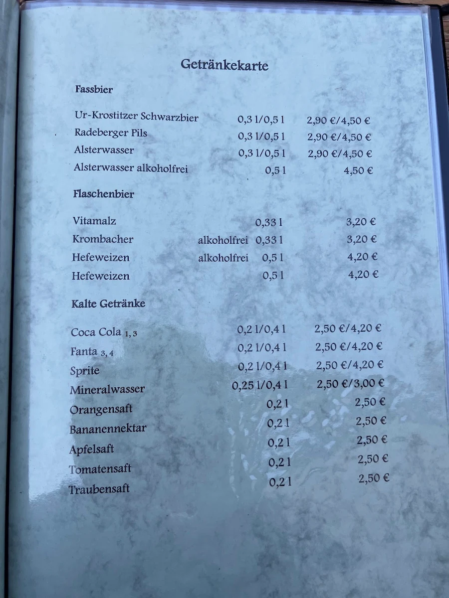 Speisekarte photo 6