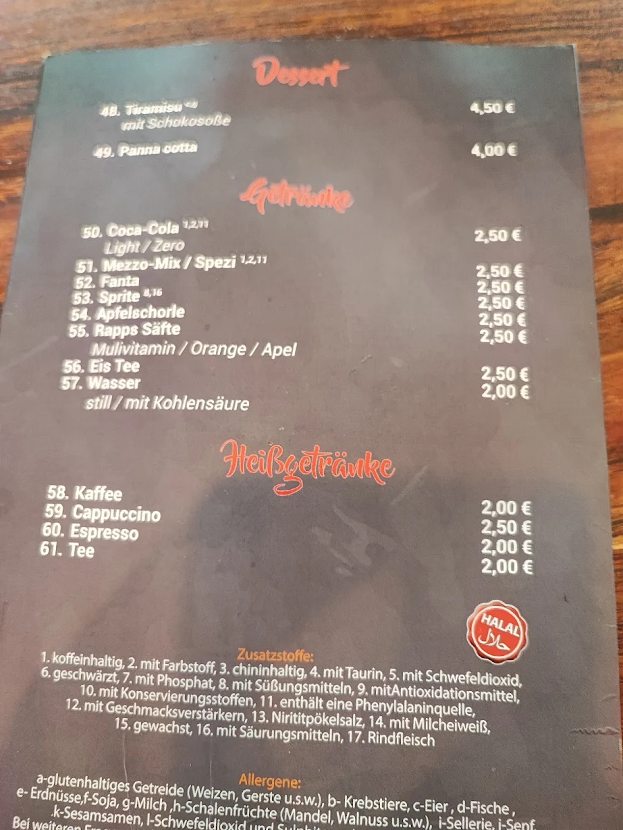 Speisekarte photo 10