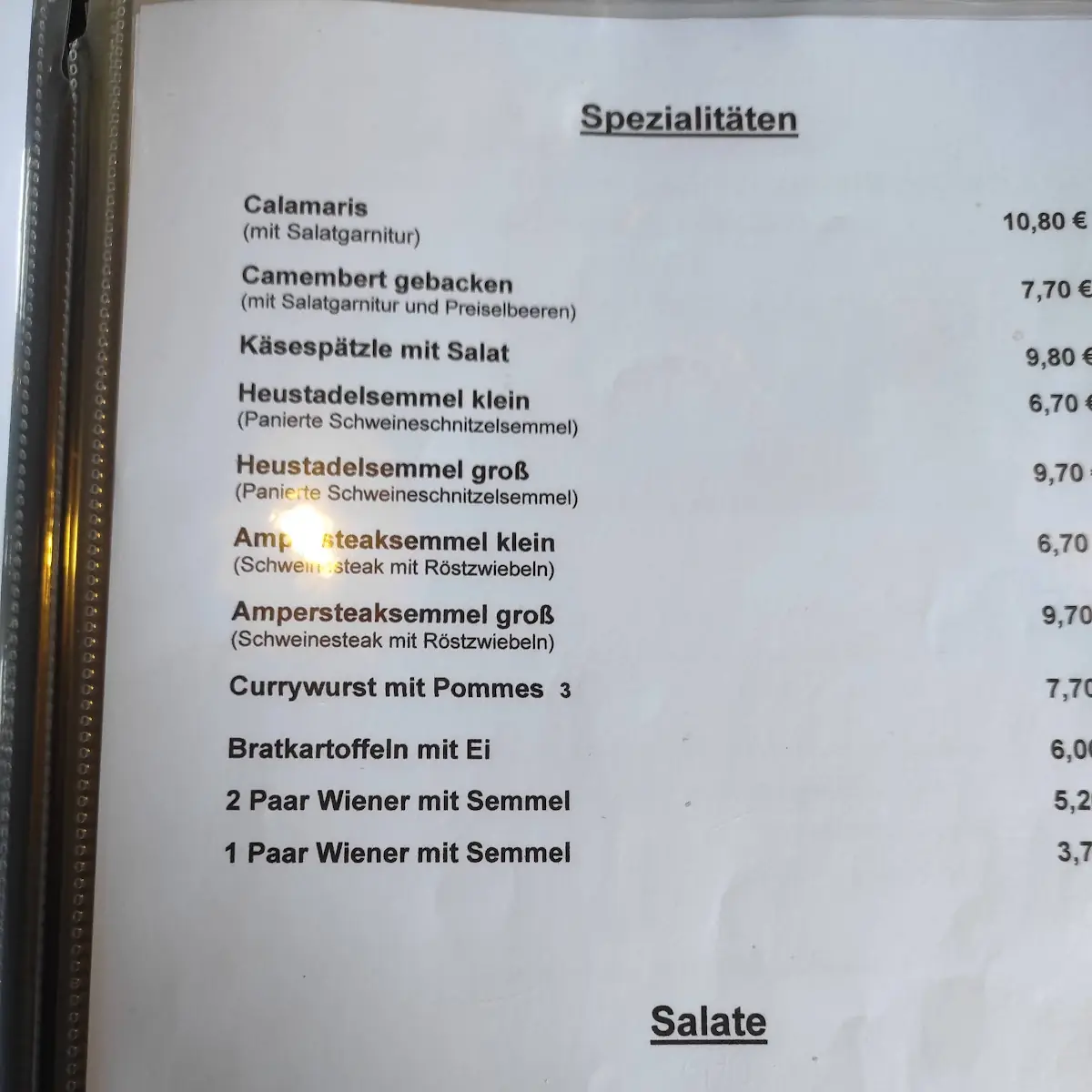 Speisekarte photo 10