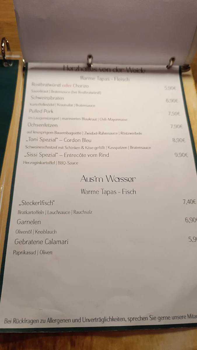 Speisekarte photo 1