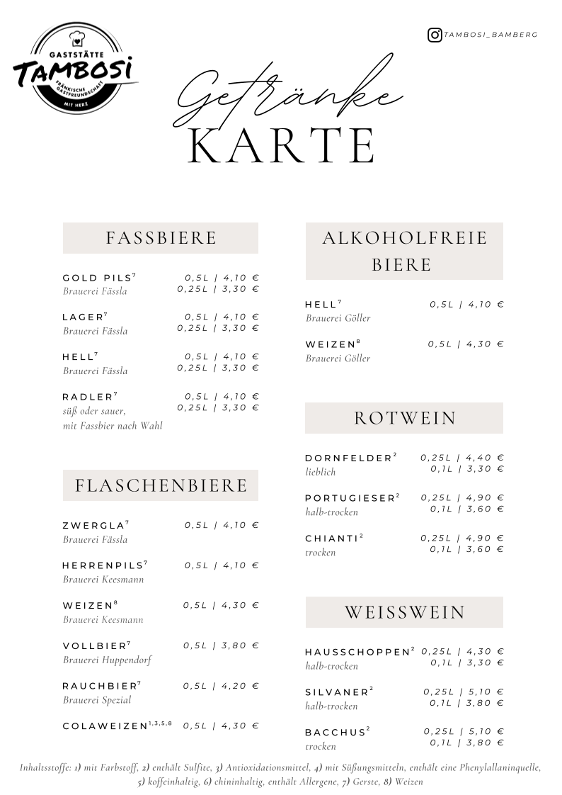Speisekarte photo 3
