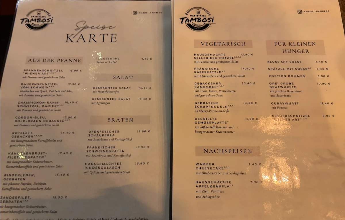 Speisekarte photo 6