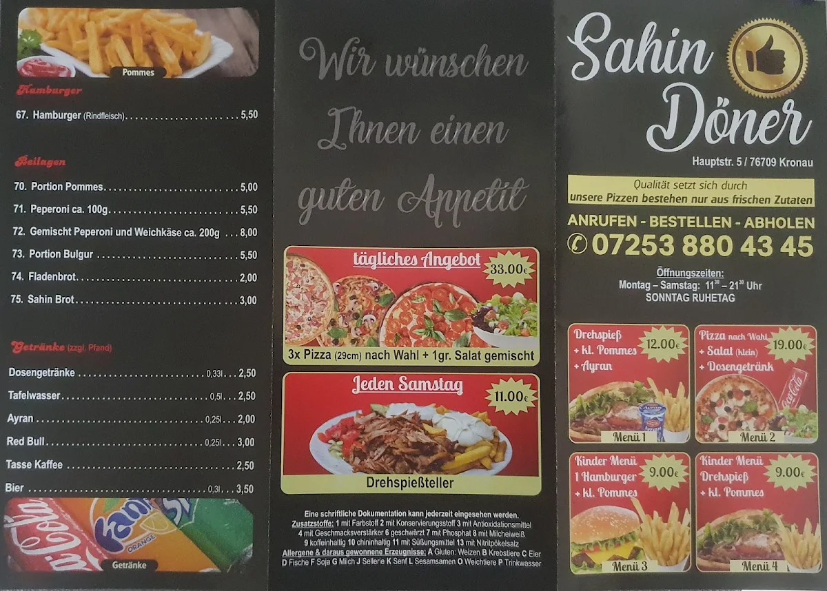 Speisekarte photo 2